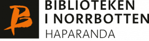 Biblioteken i Norrbotten - Haparanda -logo.